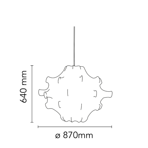 Taraxacum Suspension lamp 21 Taraxacum Suspension lamp