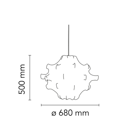 Taraxacum Suspension lamp 20 Taraxacum Suspension lamp