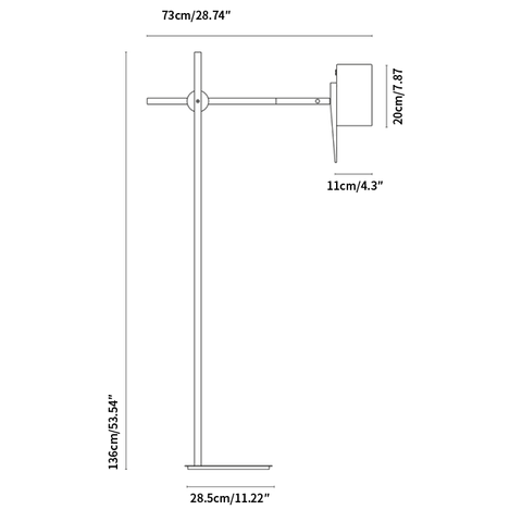 Scantling Floor lamp